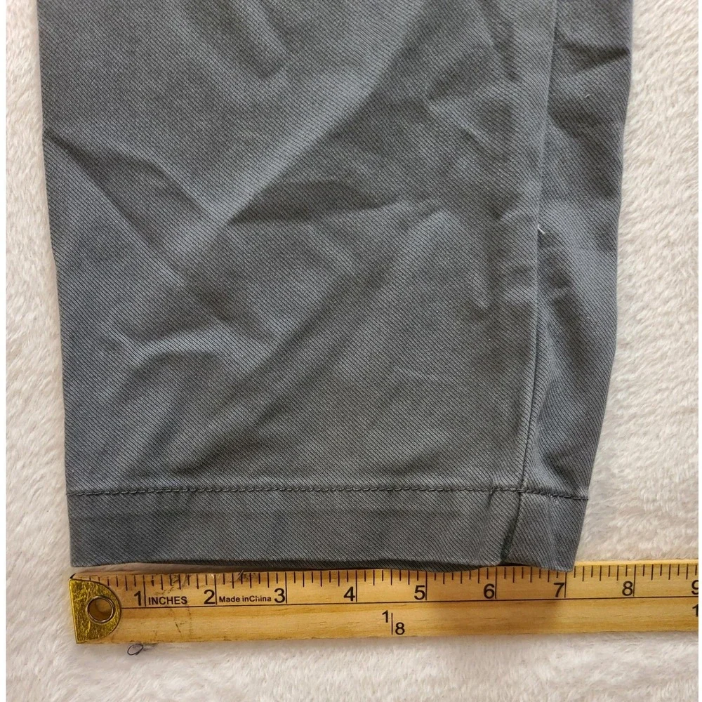 Goodfellow & Co Men's Comfort Wear Chino Pants Gray Slim Fit 36x30 Stretch New